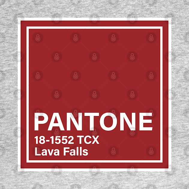 PANTONE 18-1552 TCX Lava Falls by princessmi-com